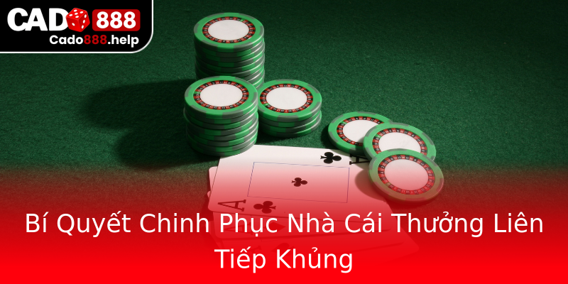 Bí Quyết Chinh Phục Nhà Cái Thưởng Liên Tiếp Khủng Bí Quyết Chinh Phục Nhà Cái Thưởng Liên Tiếp Khủng